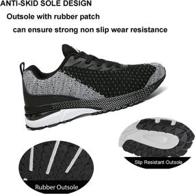 img 2 attached to High-Performance Mishansha Walking Running Athletic Sneakers for Men