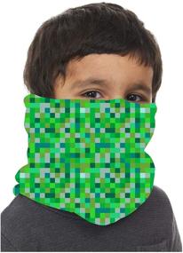 img 2 attached to Kids Neck Gaiter Protective Covers: Must-Have Accessories for Girls