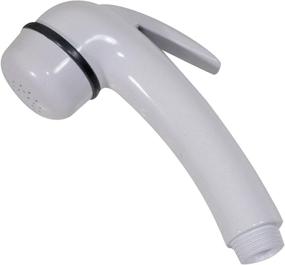 img 1 attached to 🚿 Scandvik 14004P Euro Trigger Shower Handle in White: Streamline Your Shower Experience