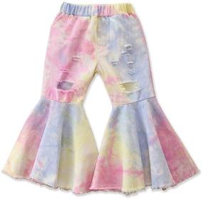 img 2 attached to 👖 Woshilaocai Toddler Clothes Leggings Trousers: Fashionable Girls' Clothing for Little Fashionistas