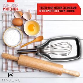 img 1 attached to 🍳 Enhance Your Kitchen with MAGEME Stainless Resistant Balanced Cookware