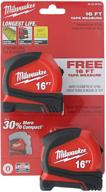 milwaukee 48 22 6616g компактные размеры двусторонняя логотип