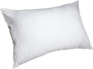 enhance serene sleep with adorable peaceful slumber polyester pillow - queen size, velvety touch cover логотип