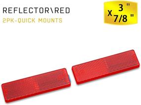 img 3 attached to MFC PRO Rectangular Reflector Reflective Heavy Duty & Commercial Vehicle Equipment