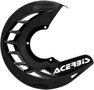 acerbis 2250240001 black x brake cover logo