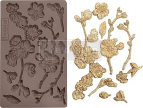 img 2 attached to Prima Marketing 643126 REDESIGN MOULD 5X8 CHERRY BLOSSOMS, Cherry Blossoms