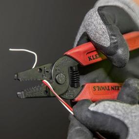 img 2 attached to 💪 Efficient Wire Stripping and Cutting: Klein Tools 11046 Wire Stripper/Cutter 16-26 AWG Stranded