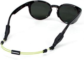 img 2 attached to 🕶️ Croakies Arc Endless System Eyewear Retainer: Durable Yellow 14 Inch Clip-On