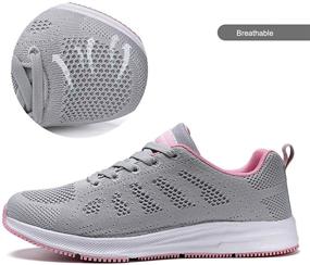 img 2 attached to FUDYNMALC Athletic Comfortable Sneakers Breathable Women's Shoes for Athletic