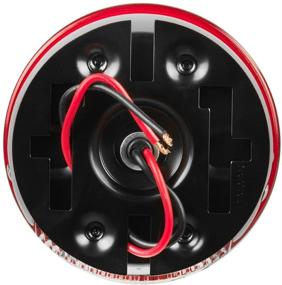 img 2 attached to 🔴 Red Blazer B55UW 3-7/8-Inch Round Stop/Tail/Turn Light