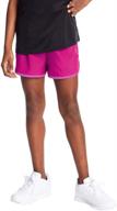 🏃 c9 champion girls' 2" woven running shorts - comfort and performance for young runners logo