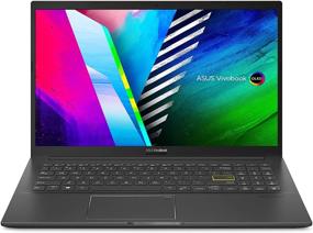 img 4 attached to 💻 ASUS VivoBook 15 OLED K513 Thin & Light Laptop, 15.6" OLED Display, Intel Core i5-1135G7 Processor, Intel Iris Xe Graphics, 12GB RAM, 512GB PCIe SSD, Fingerprint Reader, Windows 10 Home, Indie Black, K513EA-AB54