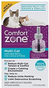 img 3 attached to 🐱 Enhance Cat Calming with Comfort Zone Basic Multicat Diffuser Refill - Single (100526066)