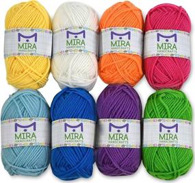 img 4 attached to Mira Handcrafts Acrylic Knitting Beginner