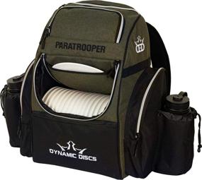 img 4 attached to 🎒 Dynamic Discs Paratrooper Disc Golf Bag - Frisbee Golf Backpack with 18+ Disc Capacity, Extra Storage Pockets, Padded Straps, and Durable Construction