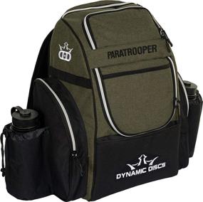 img 2 attached to 🎒 Dynamic Discs Paratrooper Disc Golf Bag - Frisbee Golf Backpack with 18+ Disc Capacity, Extra Storage Pockets, Padded Straps, and Durable Construction