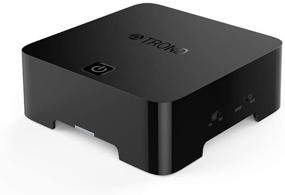 img 4 attached to 🔊 TROND TV Bluetooth V5.0 Transmitter and Receiver: Wireless Audio Adapter with AptX Low Latency, Optical TOSLINK and 3.5mm Connectivity - Pair with 2 Devices Simultaneously