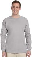 👕 fruit of the loom long sleeve men's t-shirt: essential adult clothing in t-shirts & tanks logo