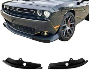 img 4 attached to Front Bumper Lip Splitter Protector Replacement For 2015-2021 Dodge Challenger Scat Pack