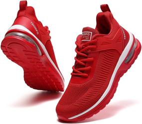 img 4 attached to Running Sneakers Fashion Breathable Trainers Women's Shoes