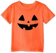 🎃 besserbay halloween boys' tops, tees & shirts - lantern pumpkin skeleton themed clothing logo