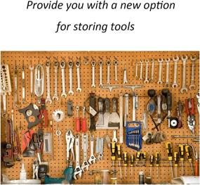 img 1 attached to 🧰 Pegboard Accessory Organizer with Assortment of Accessories