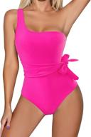 👙 rxrxcoco women's shoulder bathing swimsuit swimwear - swimwear clothing for ladies in swimsuits & cover ups logo