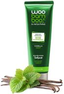 🌿 naturally derived vanilla mint toothpaste - fluoride free, vegan, gluten free by woobamboo! logo