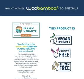 img 1 attached to 🌿 Naturally Derived Vanilla Mint Toothpaste - Fluoride Free, Vegan, Gluten Free by WooBamboo!