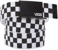 👔 stylish and versatile: vans men's deppster belt vn a31j1y28 - the perfect accessory for men logo