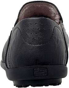 img 2 attached to 👞 Boleone Leather Casual Driving 1887 Black46 Men's Shoes: Stylish Loafers & Slip-Ons