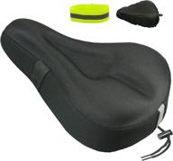 geronmine gel bike seat cover: ultimate comfort for men and women during indoor and outdoor cycling logo