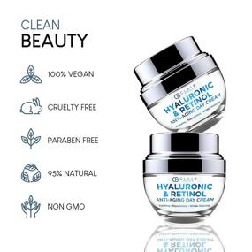 img 1 attached to 💧 CLAIR BEAUTY Hyaluronic & Retinol Anti Aging Day Cream - Reduces Wrinkles, Evens Skin Tone, and Fades Dark Spots - 50mL