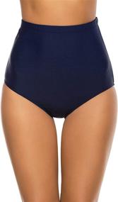img 4 attached to 👙 Bonneuitbebe Waisted Bathing Bottoms Swimsuit for Women: Stylish and Flattering Swimwear