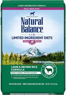 🐶 natural balance limited ingredient diet: small-breed adult dry dog food with healthy grains and chicken/lamb protein options логотип