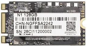 img 2 attached to Высокопроизводительный SSD M.2 на 128 ГБ: Zheino SATA III 2242 - 💯 Обновите ультрабуки и планшеты надежным внутренним твердотельным накопителем NAND с 3D-памятью.