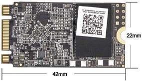 img 3 attached to Высокопроизводительный SSD M.2 на 128 ГБ: Zheino SATA III 2242 - 💯 Обновите ультрабуки и планшеты надежным внутренним твердотельным накопителем NAND с 3D-памятью.