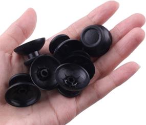 img 2 attached to Enhance Your Gaming Experience with Mekela 5 Pairs of Replacement Thumbsticks for PS4 Controllers - Includes Cross Screwdriver!