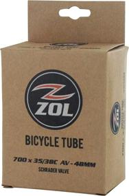 img 2 attached to 🚴 ZOL Bicycle Bike Inner Tube 700x35c with Schrader Valve - 48mm