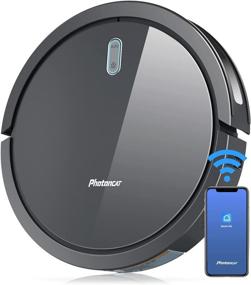 img 4 attached to 🤖 Photoncat V13 Robotic Vacuum: Smart, Slim Cleaner with App Control, 3 Power Modes, and Alexa Voice Control