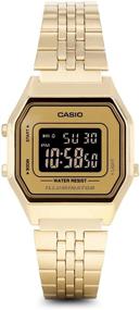 img 4 attached to Часы с браслетом из нержавеющей стали Casio LA680WEGA 9BER