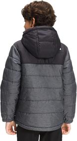 img 3 attached to 🧥Оставайтесь теплыми и модными с North Face Reversible Chimborazo Hoodie - идеально подходит для курток и пальто для мальчиков.