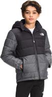 🧥оставайтесь теплыми и модными с north face reversible chimborazo hoodie - идеально подходит для курток и пальто для мальчиков. логотип