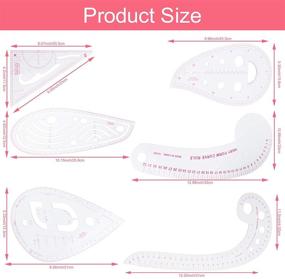 img 3 attached to Transparent Dressmaking Drafting Template Designers