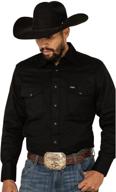 👕 solid wrangler premium performance workshirt logo