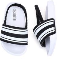 👦 okilol toddler sandals: stylish & comfortable boys' shoes for summer outdoor adventures логотип