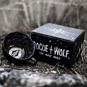 img 1 attached to ☕ Rogue + Wolf Midnight Coffee Mug in Gift Box - Spooky Witch Gifts, Cute Mugs For Women, Goth Decor - 17.6oz 500ml Porcelain, Unique Halloween Novelty Tea Cup