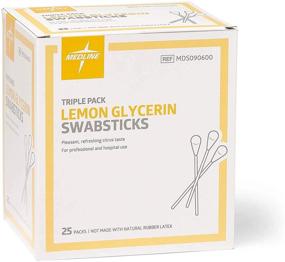 img 3 attached to 🍋 Lemon Glycerin Swabsticks: 750 Count Swabs for Dry Mouth by Medline