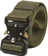 tactical military plastic webbing 🎖️ with breathable design for men's accessories logo