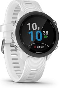 img 2 attached to Garmin Forerunner 245 GPS Running Smartwatch With Included Wearable4U 3 Straps Bundle (White Music 010-02120-21 Outdoor Recreation